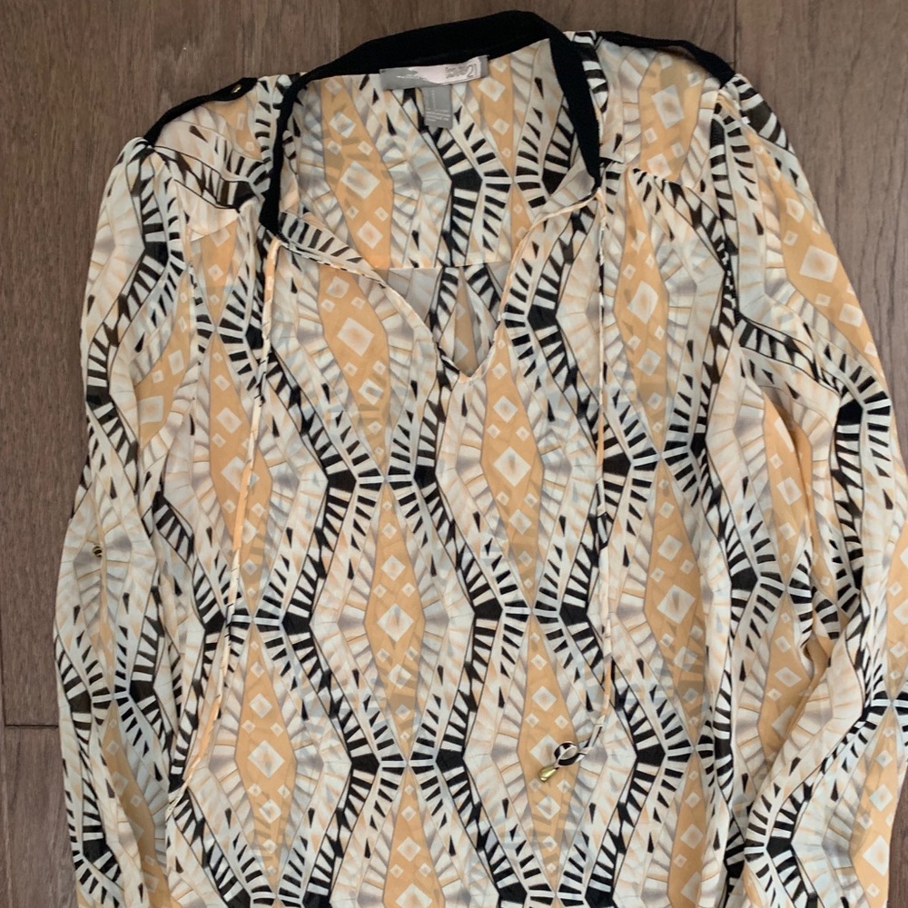 Geoprint Forever 21 Blouse